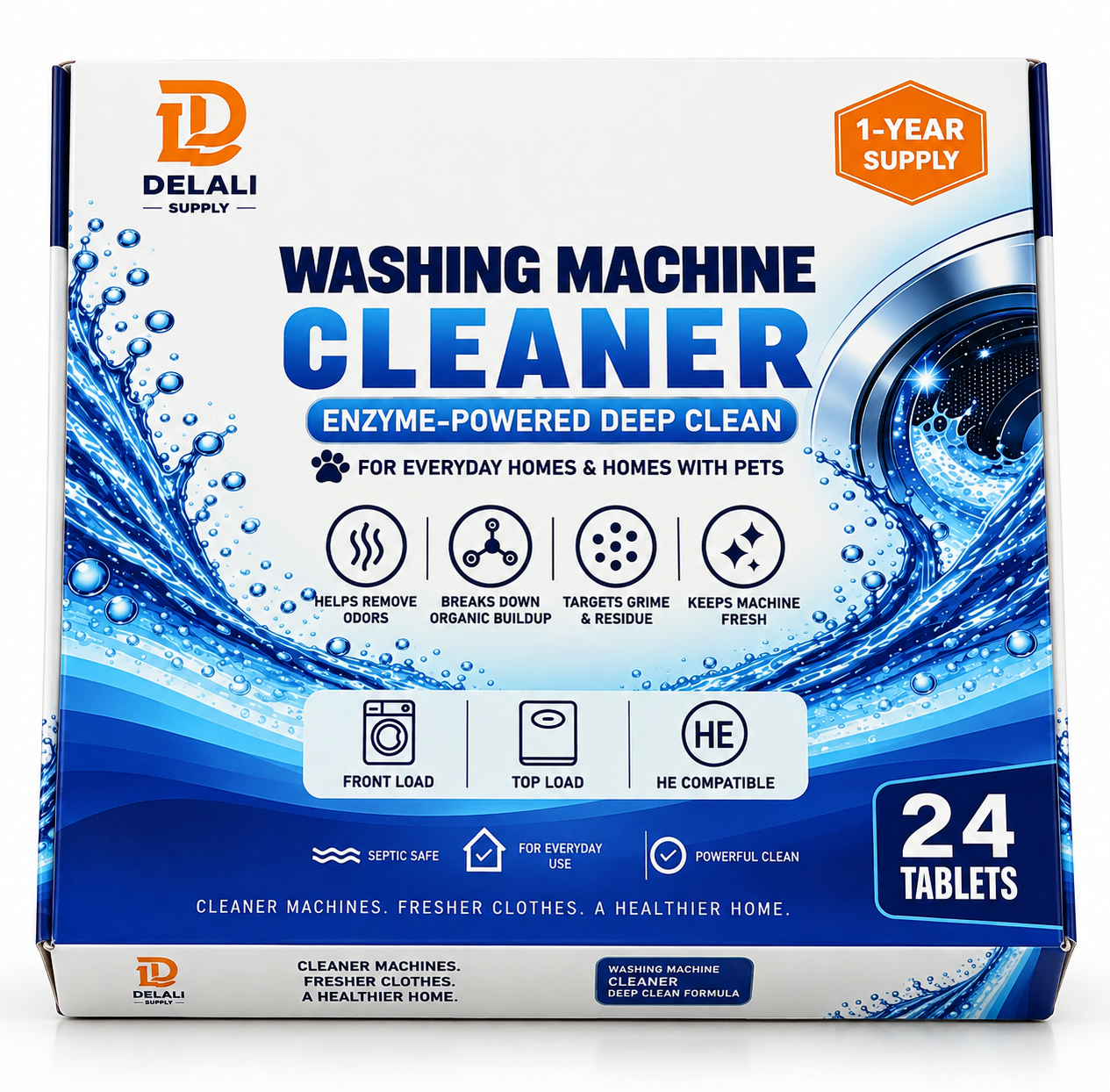 Delali Supply washing machine cleaner