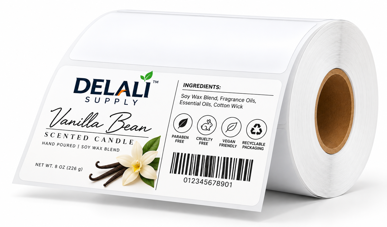 4" × 2" Roll Labels — 1,240 Labels / Roll